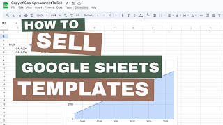 How To Sell a Google Sheet Template on Etsy