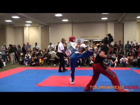 Kayla Shepherd vs Colbey Northcutt Point Fighting -65kg Final at WKA World Championships 2012