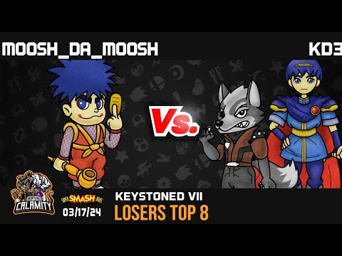 Keystoned VII - #smashremix - Losers Top 8 - Moosh_Da_Moosh vs. KD3