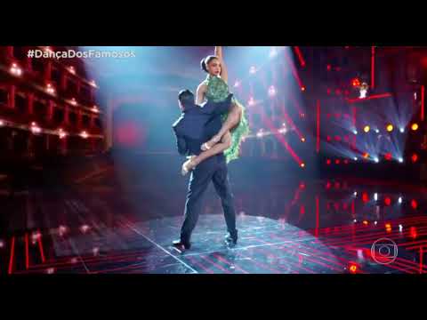 Faustão Dança dos Famosos Globo Daniel Norton e Dandara Mariana