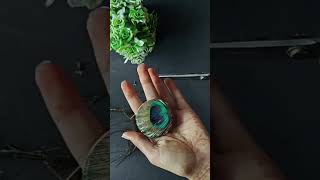Diy mor pankh rakhi / How to make radhi for rakshabandhan 🦚♥️