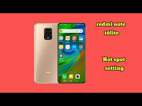 How to connect Hotspot in Redmi Note 10 Lite, Redmi note 10lite mein hotspot enable keise kare.