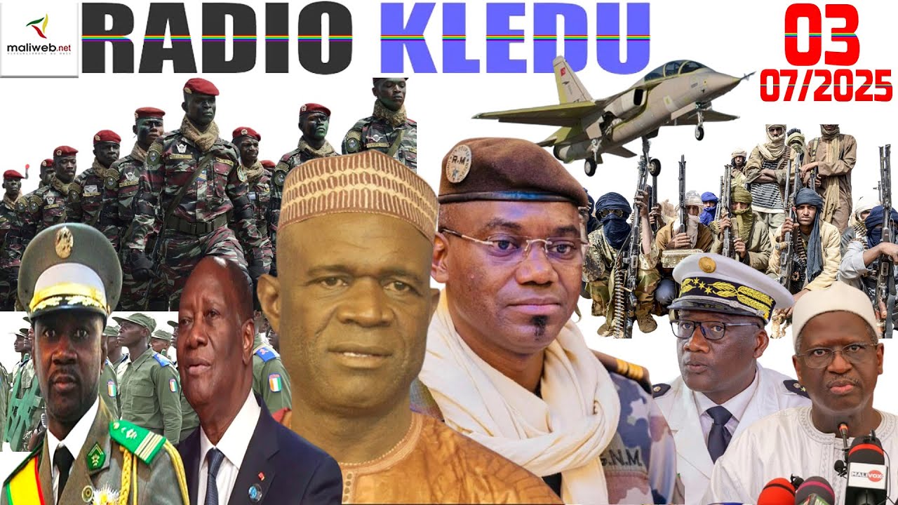 La Revue de Presse de la RADIO KLEDU du 03 Juillet 2025
