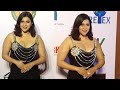 Mannara Chopra Looks Stunning In Black As She Arrives At 31st SOL Lions Gold Awards