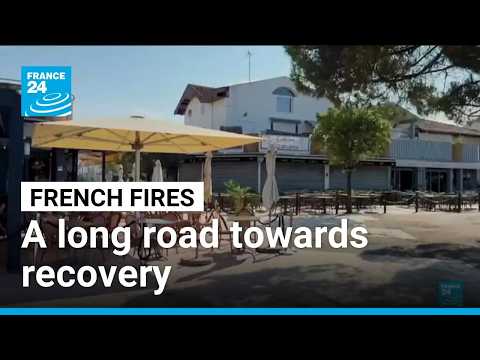 After the fires, France's touristy southwest reckons with their economic fallout