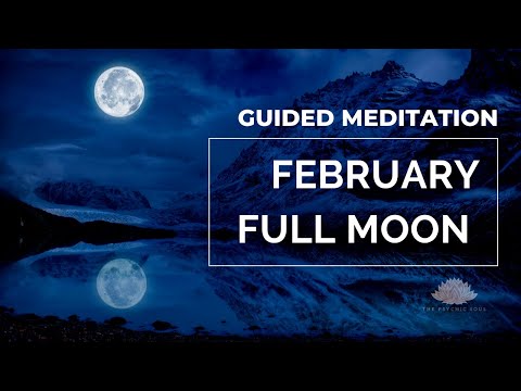 2月の満月ガイド瞑想❄️？ (February Full Moon Guided Meditation ❄️?)