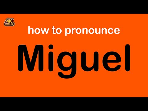 how to pronounce Miguel correctly