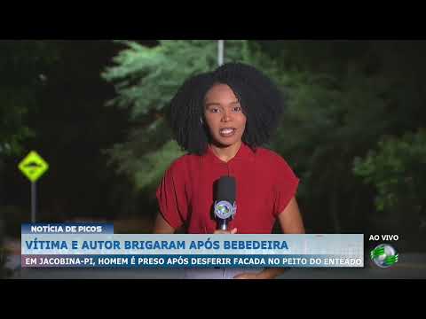 Em Jacobina-Pi, homem é preso após desferir facada no peito do enteado