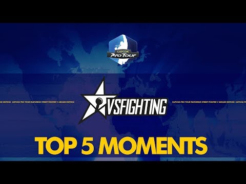 SFV: TOP 5 MOMENTS - VSFIGHTING 2019 - CPT 2019
