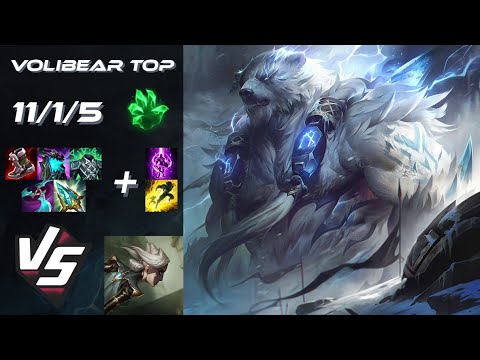 TOP Volibear vs Camille - EU Grandmaster Patch 14.23