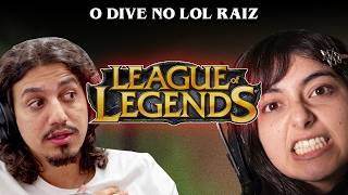 COMO ERA O DIVE NO LOL RAIZ, KENNZY ENOJADO - LOL
