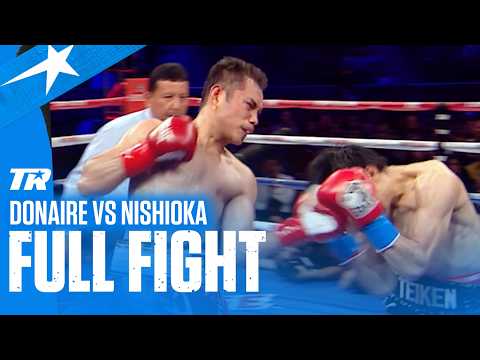 Nonito Donaire vs Toshiaki Nishioka | FULL FIGHT