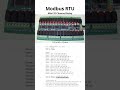 Modbus RTU RS485 Mini Relay Module