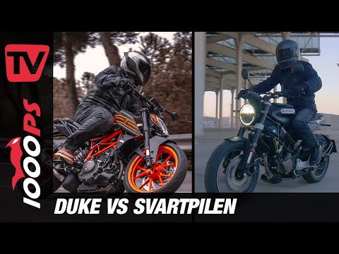 KTM 125 Duke vs. Husqvarna Svartpilen 125 2021 - Welche ist das beste A1-Motorrad für dich?