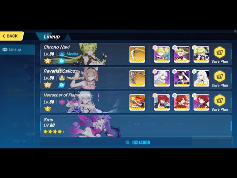 HI3 SEA - Nirvana Benares (Ignite) D468 - 680 pts - HOFS(S0) CN(SS0) RC