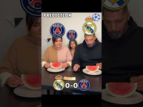 Real Madrid vs Psg ⭐ Prediction #championsleague