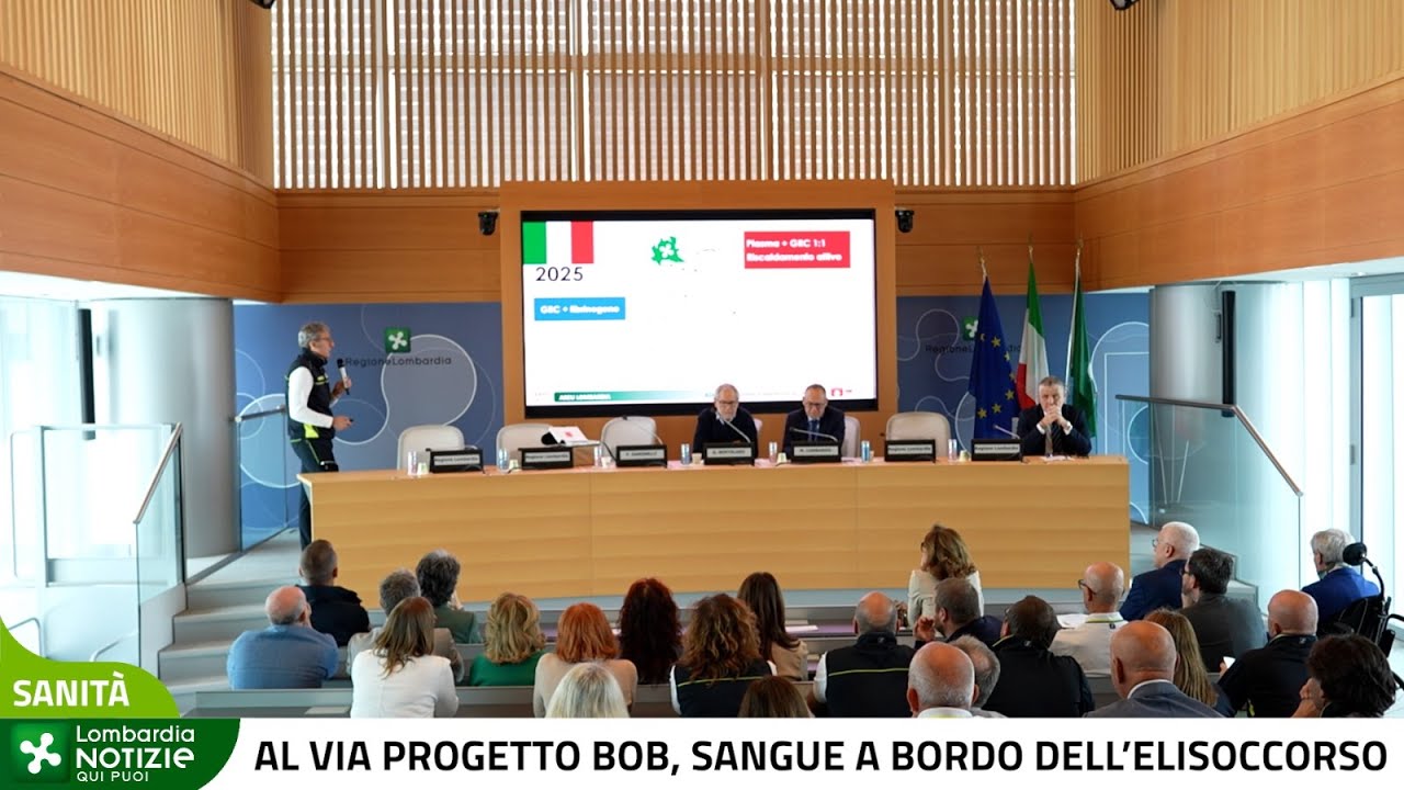 Al via  il progetto ‘BoB’, sangue a bordo dell'elicottero