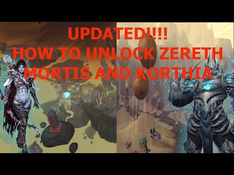 UPDATED!!!!! How to unlock zereth mortis and korthis | WOW GUIDE