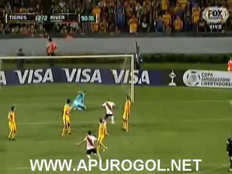 Tigres vs River Plate (2-2) Copa Libertadores 2015 - Grupo 6 Fecha 5