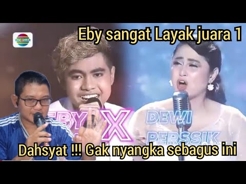 Dahsyat!!!Eby(Bima)feat Dewi Persik"Ngomong Dong"Raih All So Juri |D'academy 5|Reaction