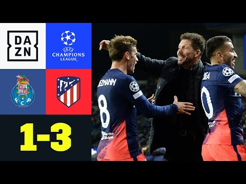 Wilder Kampf ums Weiterkommen geht an Madrid: Porto - Atletico 1:3 | UEFA Champions League | DAZN