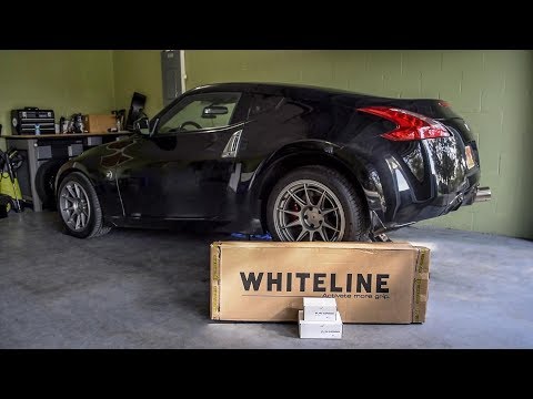 How to Install 370z Front & Rear Sway Bars!!!