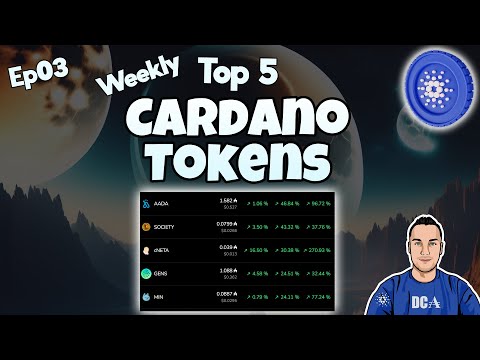 Top 5 Cardano Projects This Week | Cardano Market Watch