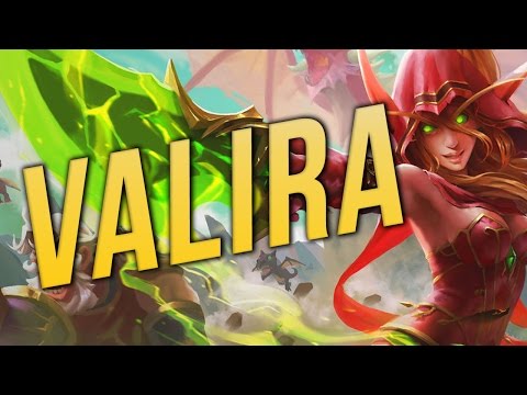QUEBRADA!?! - GAMEPLAY COMPLETO DE VALIRA! HEROES OF THE STORM