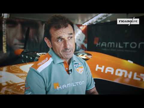 Nicolas Ivanoff, 50 ans, pilote français de l'extrême à la Red Bull Air Race