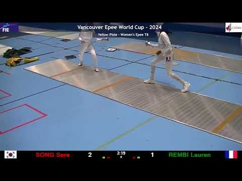 Vancouver World Cup 2024 SWE - L8 - Song Sera KOR v Lauren Rembi FRA