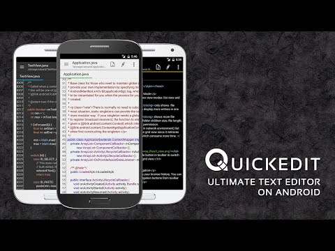 QuickEdit Text Editor Pro video