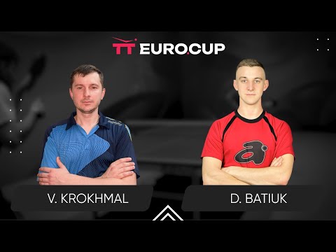 10:20 Vitalii Krokhmal - Dmytro Batiuk 27.10.2024TT Euro.Cup Ukraine Master. TABLE 4