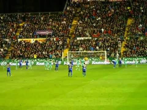 GOL DE BARKERO ANTE EL BARCELONA EN EL CIUTAT DE VALENCIA