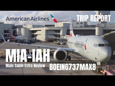 Miniatura YouTube dla American Airlines Boeing 737MAX 8 Passenger
