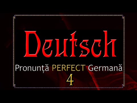 🇩🇪 🇷🇴 | Learn to Pronounce German PERFECTLY | COMPLETE Course | Part 4
