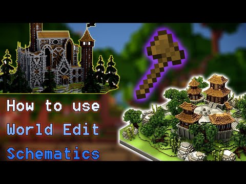 How to use World Edit Schematics