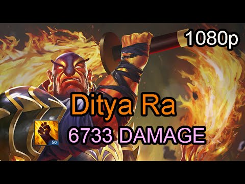 Insane crit by Ditya Ra Ember Spirit vs OG