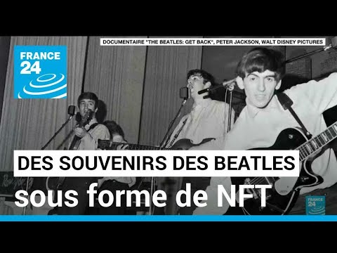 Culture  : des objets de Beatles mis aux enchères sous forme de NFT • FRANCE 24