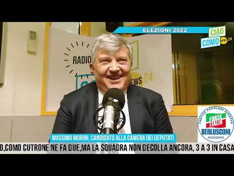 Verso le elezioni politiche: i candidati da noi, stasera Massimo Morini Forza Italia