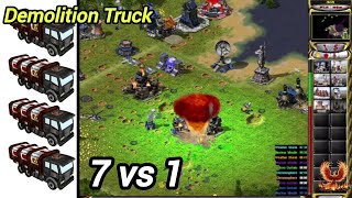 Red Alert 2 (7 vs 1+Superweapons) Libya Against Random 7- Map Mexico zoom3000 yuris Revenge RTS