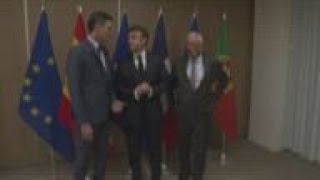 Macron, Sanchez and Costa meet ahead of summit