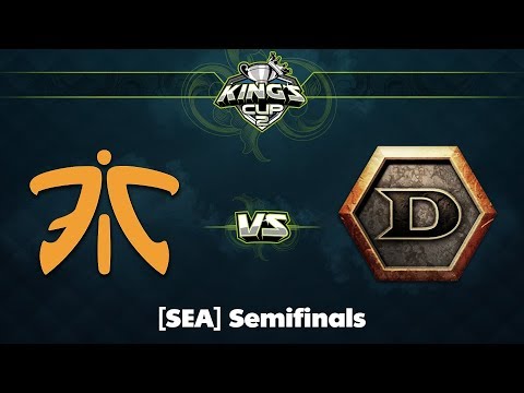 Fnatic vs DeToNator Game 1 - King's Cup 2 SEA: Semifinals w/ GoDz, Xyclopzz, Danelie & Tsunami