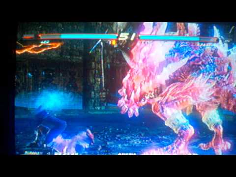 Tekken6 commentary Gameplay Lee vs. Azazel