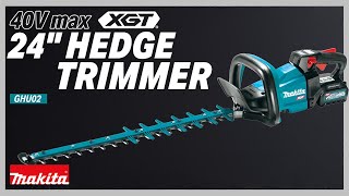 Makita 40V max XGT® 24" Hedge Trimmer (GHU02)