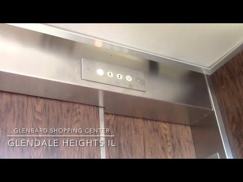 Liftomatic Hydraulic elevator at Glenbard Shopping Center in Glendale Heights IL
