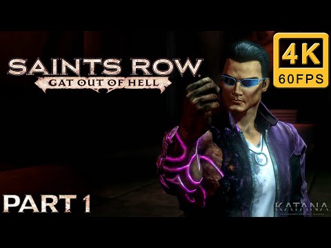 Saints Row: Gat out of Hell Walkthrough | Part 1 | Hardcore | Welcome to Hell