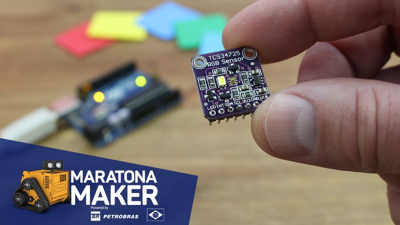 O Robô Consegue Identificar Cores? Como? #MaratonaMaker