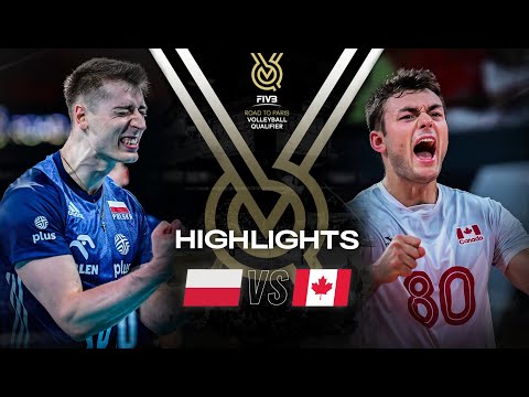 🇵🇱 POL vs. 🇨🇦 CAN - Highlights | Men's OQT 2023
