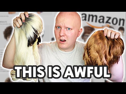 Bald Guy Tries Amazon Wigs For The First Time