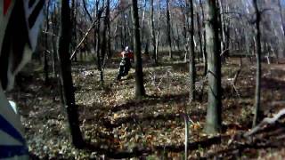 preview picture of video 'Broad Mountain Helmet Cam Trail Riding - Kyle Rehatchek'